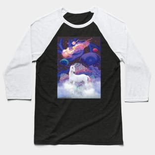 Psychedelic Tshirt LSD Unicorn Baseball T-Shirt